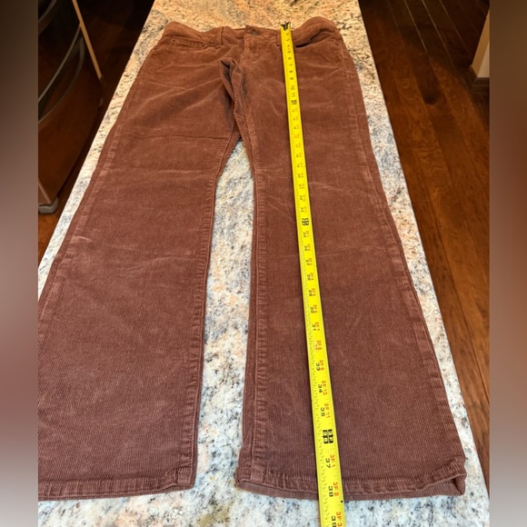 Lucky Brand Sweet Mid Rise Boot Brown Corduroy Pants. Size 8/29. Like New! - Picture 9 of 15